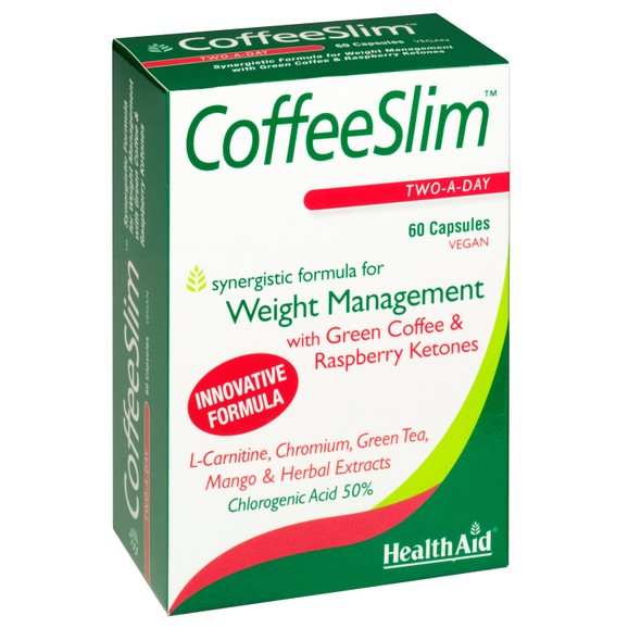 HealthAid Coffee Slim για Αύξηση του Μεταβολισμού & των Επιπέδων Ενέργειας 60caps