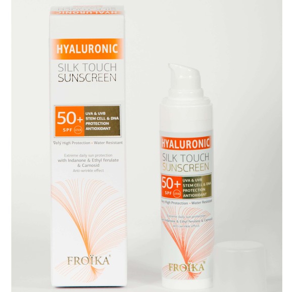 Froika Hyaluronic Silk Touch Suncare Cream Spf50+, 40ml
