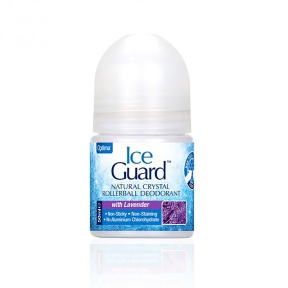Δώρο Optima Ice Guard Rollerball Υποαλλεργικό Αποσμητικό απο Φυσικά Μεταλλικά Άλατα με Άρωμα Λεβάντα 50ml