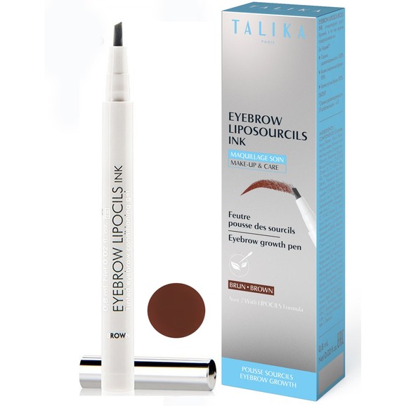 Talika Eye Brow Liposourcils Ink Brun/Brown Στυλό για τη Θρέψη & το Make Up των Φρυδιών Απόχρωση Καφέ 0.8ml Talika Eye Brow Liposourcils Ink Brun/Brown Στυλό για τη Θρέψη & το Make Up των Φρυδιών Απόχρωση Καφέ 0.8ml