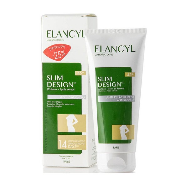 Elancyl Slim Design Anti-Sagging Cream 45+ 200ml Promo-25% Elancyl Slim Design Anti-Sagging Cream 45+ 200ml Promo-25%