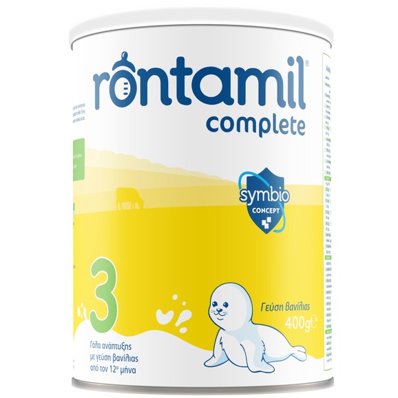 Rontamil Complete 3 Γάλα σε Σκόνη Από τον 12o Μήνα 400gr