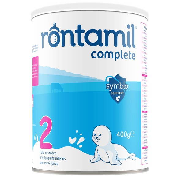 Rontamil Complete 2 Γάλα σε Σκόνη Από τον 6ο Μήνα 400gr