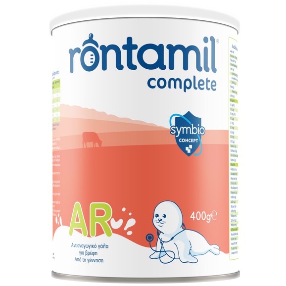 Rontamil AR Complete Διαιτητικό Τρόφιμο για την Αντιμετώπιση των Βρεφικών Αναγωγών από την Γέννηση 400gr