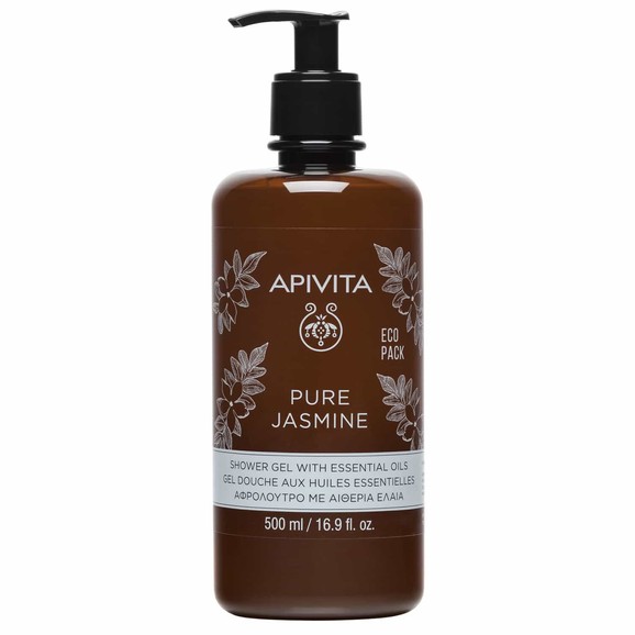 Apivita Pure Jasmine Shower Gel With Essential Oils 500ml Apivita Pure Jasmine Shower Gel With Essential Oils 500ml