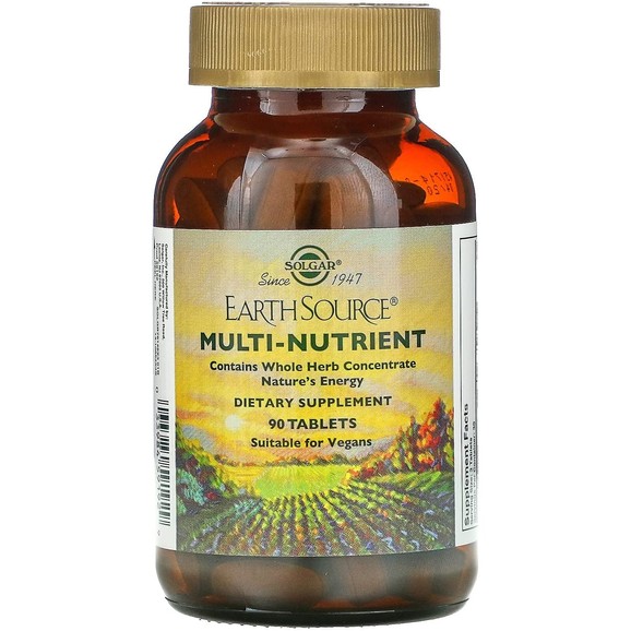 Solgar Earth Source Multi Nutrient Food Supplement 90tabs Solgar Earth Source Multi Nutrient Food Supplement 90tabs