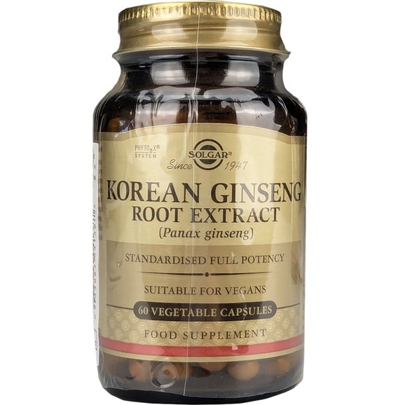 Solgar Korean Ginseng Root Extract 60veg.caps