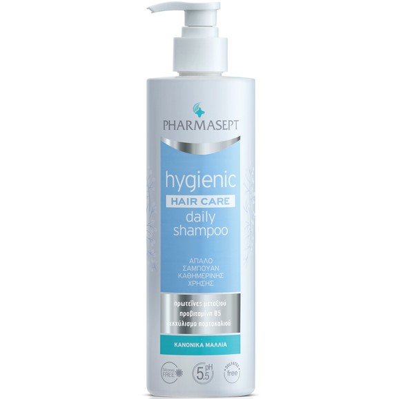 Pharmasept Hygienic Hair Care Daily Shampoo Απαλό Σαμπουάν Καθημερινής Χρήσης για Κανονικά Μαλλιά 500ml Pharmasept Hygienic Hair Care Daily Shampoo Απαλό Σαμπουάν Καθημερινής Χρήσης για Κανονικά Μαλλιά 500ml