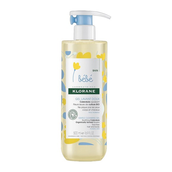 Klorane Bebe Gel Lavant Doux Calendula Βρεφικό Απαλό Ζελ Καθαρισμού για Σώμα - Μαλλιά με Οργανική Καλέντουλα 500ml Klorane Bebe Gel Lavant Doux Calendula Βρεφικό Απαλό Ζελ Καθαρισμού για Σώμα - Μαλλιά με Οργανική Καλέντουλα 500ml