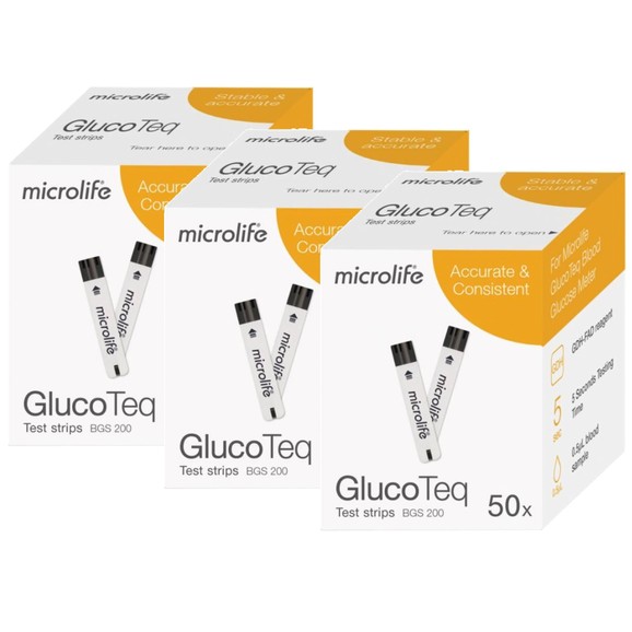 Microlife Πακέτο Προσφοράς GlucoTeq Test Strips 3x50 strips