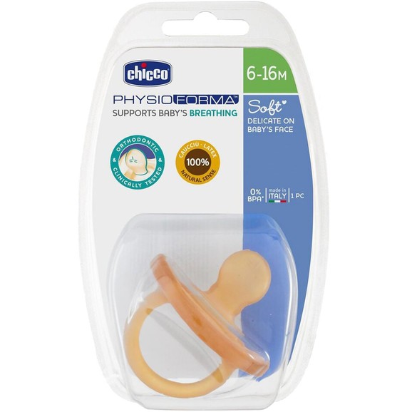 Chicco Soother Physio Forma Soft 6-16m 1 Τεμάχιο