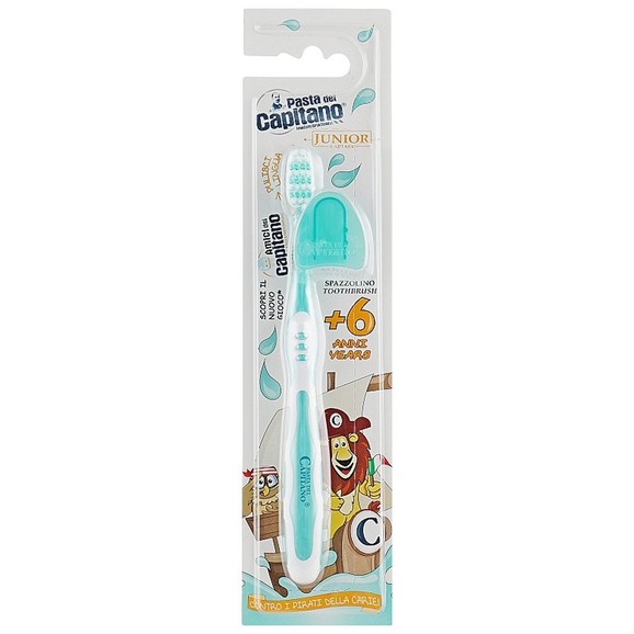 Pasta Del Capitano Junior Soft Toothbrush 6+ Years 1 Τεμάχιο - Άσπρο