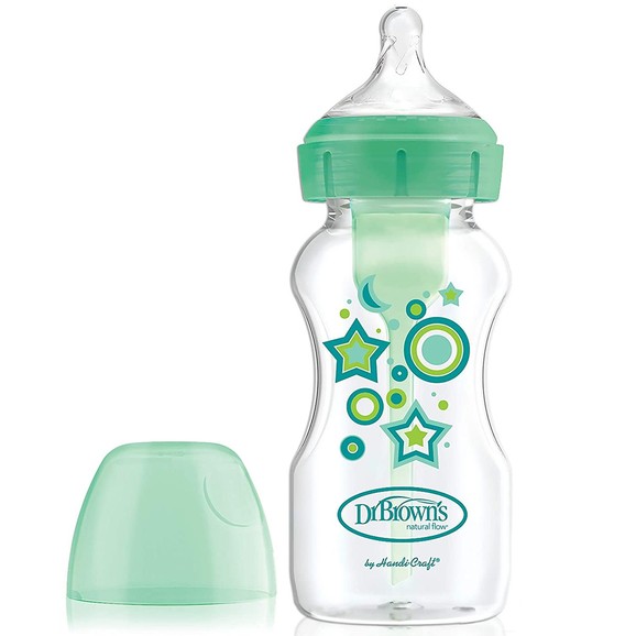 Dr Brown’s Options WB91806 Anti-Colic Bottle 0+m Πράσινο 270ml Dr Brown’s Options WB91806 Anti-Colic Bottle 0+m Πράσινο 270ml