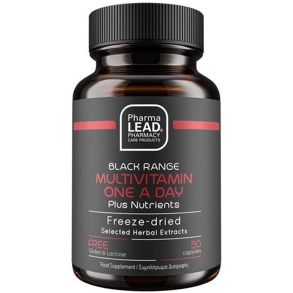 Pharmalead Black Range Multivitamin One A Day Plus Nutrients 30caps