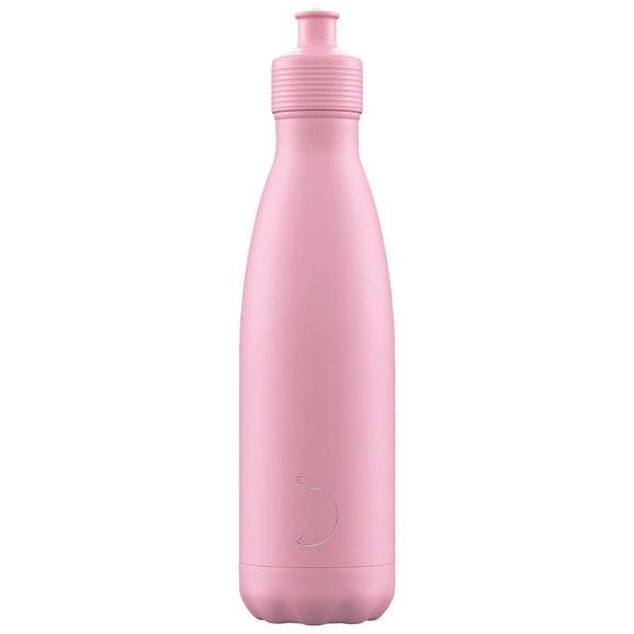 Chilly\'s Sports Bottle 500ml - Pastel Pink
