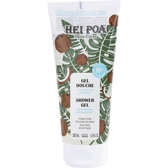 Hei Poa Shower Gel With Organic Coconut Pulp 200ml