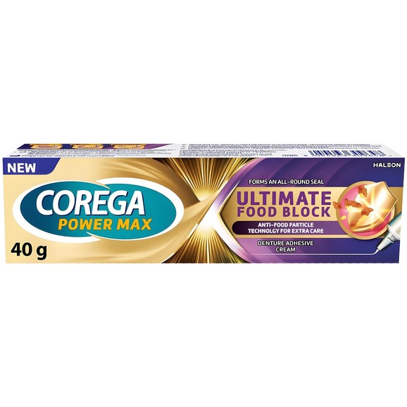 Corega Power Max Ultimate Food Block Cream 40g