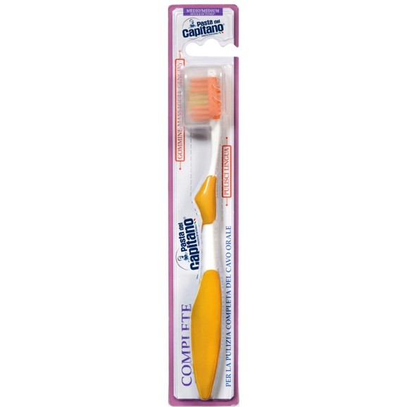 Pasta Del Capitano Complete Medium Toothbrush 1 Τεμάχιο - Κιτρινο