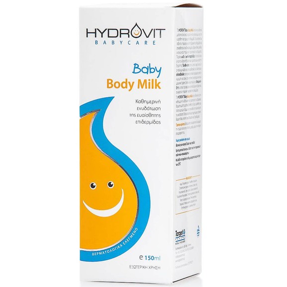 Hydrovit Baby Body Milk Βρεφικό Γαλάκτωμα Σώματος 150ml