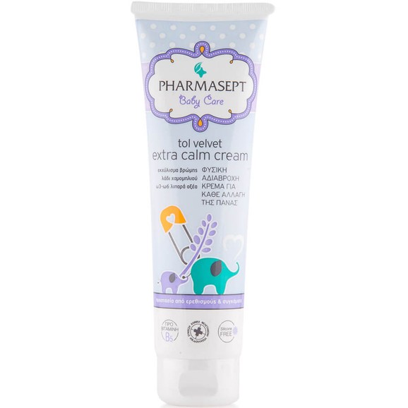 Δώρο Pharmasept  Tol Velvet Baby Extra Calm Cream  Κρέμα Καταπράυνσης των Ερεθισμών, Ενυδατώνει το Ευαίσθητο Δέρμα 20ml