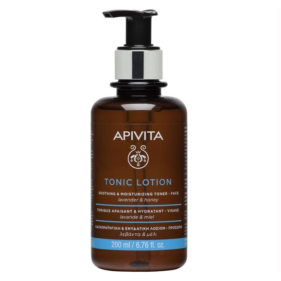 Apivita Tonic Lotion Soothing & Moisturizing Toner Καταπραϋντική & Ενυδατική Λοσιόν με Μέλι & Λεβάντα 200ml Apivita Tonic Lotion Soothing & Moisturizing Toner Καταπραϋντική & Ενυδατική Λοσιόν με Μέλι & Λεβάντα 200ml