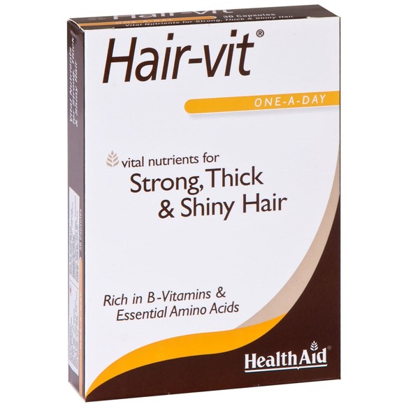 Δώρο Health Aid Hair-Vit Strong, Thick & Shiny Hair 5caps Δώρο Health Aid Hair-Vit Strong, Thick & Shiny Hair 5caps