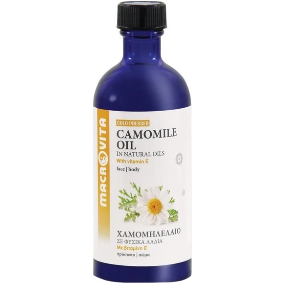 Macrovita Camomile With Vitamin E Face & Body Oil 100ml
