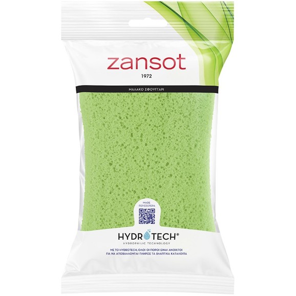 Zansot Hydrotech Soft Sponge Body 1 Τεμάχιο - Λαχανί