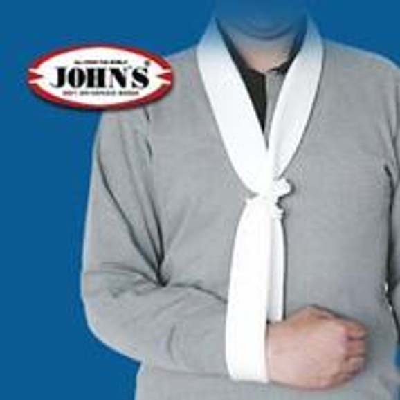 John\'s Ιμάντας Ανάρτησης Τύπου Collar & Cuff One Size 2τμχ  15080