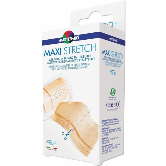 Master Aid Maxi Stretch 50x8cm 1 Τεμάχιο