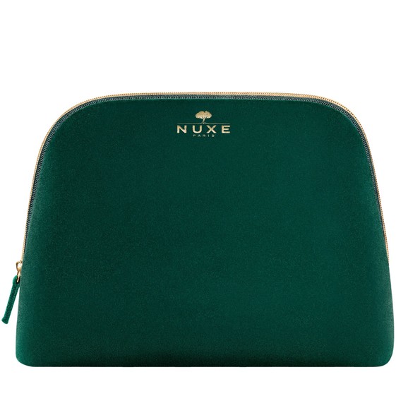 Δώρο Nuxe Green Pouch \'22 Βελούδινο Νεσεσέρ Σκούρο Πράσινο 1 Τεμάχιο