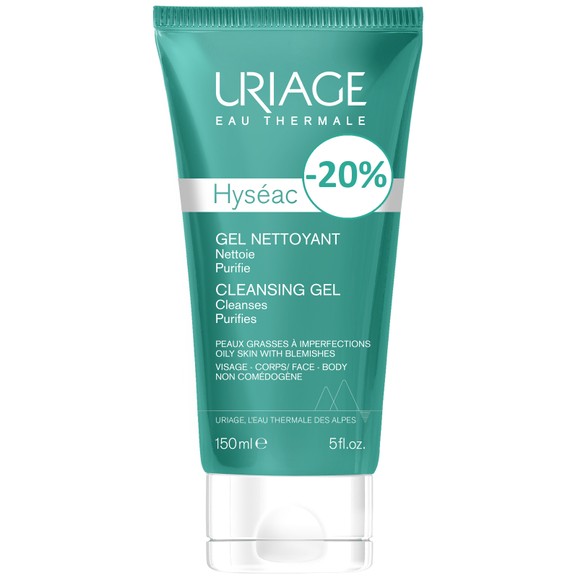 Uriage Eau Thermale Hyseac Cleansing Gel 150ml Promo -20%