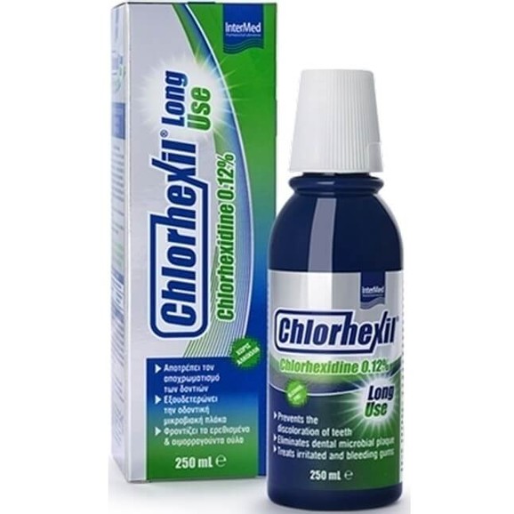 Intermed Chlorhexil 0.12% Mouthwash Long Use 250ml Intermed Chlorhexil 0.12% Mouthwash Long Use 250ml