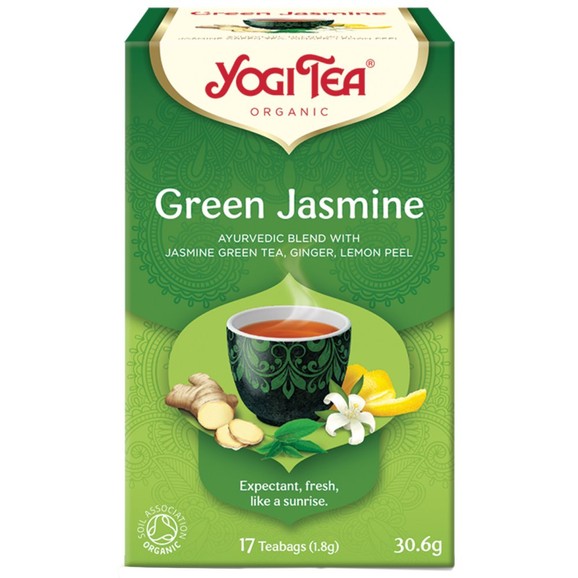 Yogi Tea Green Jasmine 17 Teabags (17 Φακελάκια x 1,8g)