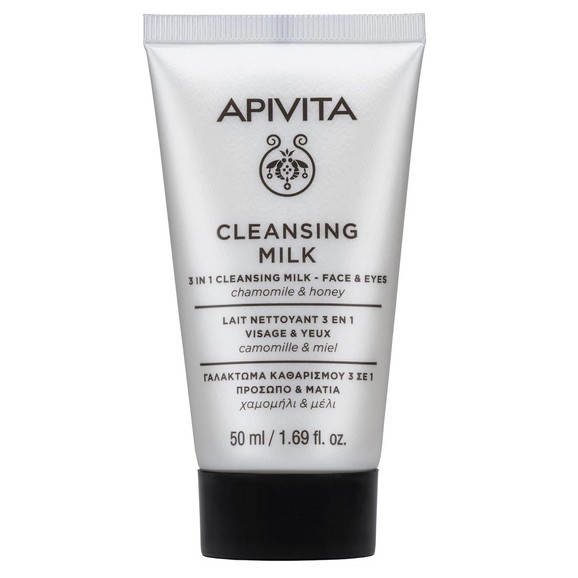 Δώρο Apivita Cleansing Milk 3 in 1 Face & Eyes Travel Size Γαλάκτωμα Καθαρισμού Προσώπου & Ματιών με Χαμομήλι & Μέλι 50ml Δώρο Apivita Cleansing Milk 3 in 1 Face & Eyes Travel Size Γαλάκτωμα Καθαρισμού Προσώπου & Ματιών με Χαμομήλι & Μέλι 50ml
