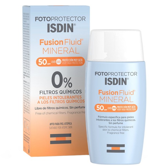 Isdin Fotoprotector Fushion Fluid 0% Mineral Spf50, 50ml