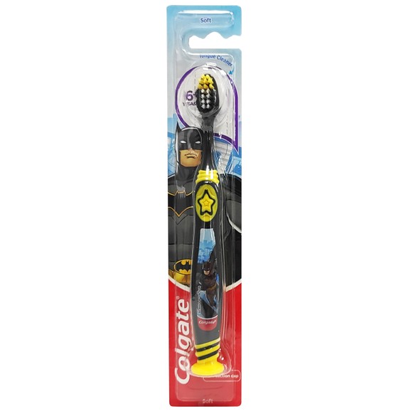 Colgate Batman Soft Toothbrush 6+ Years 1 Τεμάχιο Colgate Batman Soft Toothbrush 6+ Years 1 Τεμάχιο