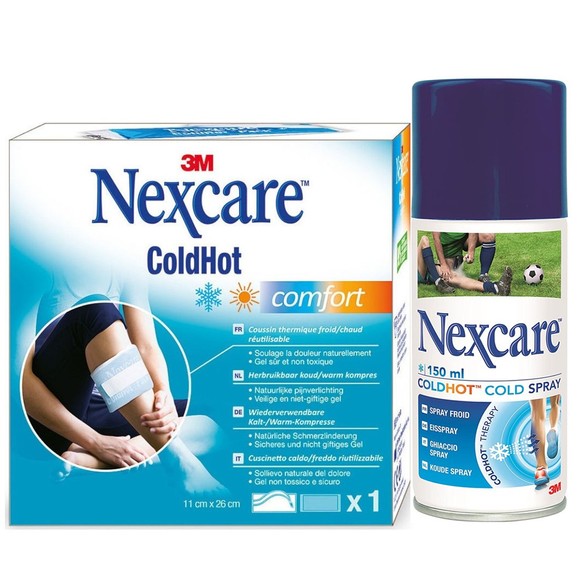 3M Nexcare Coldhot Πακέτο Προσφοράς Comfort Therapy Pack 1 Τεμάχιο & Δώρο Cold Spray 150ml
