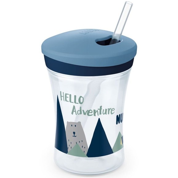 Nuk Action Cup Hello Adventure Limited Edition 12m+, 230ml