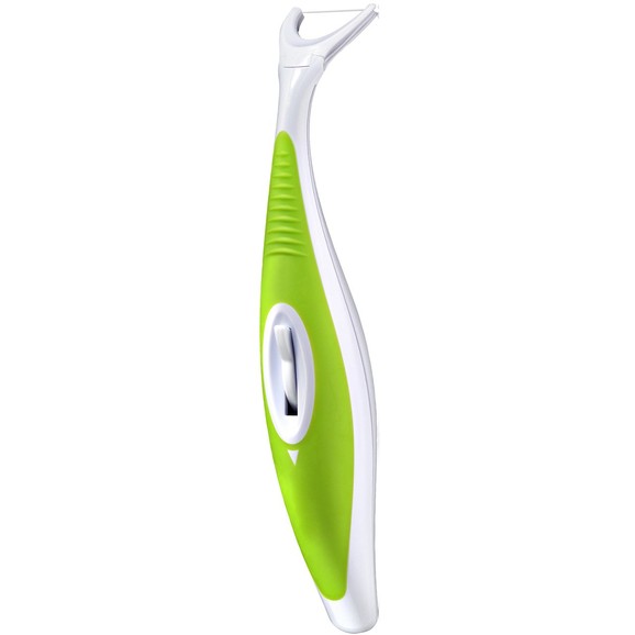 Gum Flosbrush Automatic Κερωμένο Οδοντικό Νήμα 250 Χρήσεις (847) Πράσινο 1 Τεμάχιο