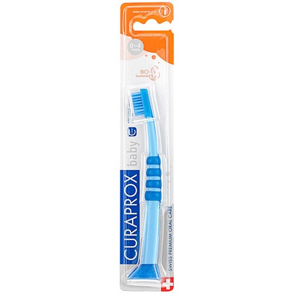 Curaprox Baby CK 4260 Ultra Soft Πολύ Μαλακή Παιδική Οδοντόβουρτσα 1 Τεμάχιο - Γαλάζιο / Μπλε