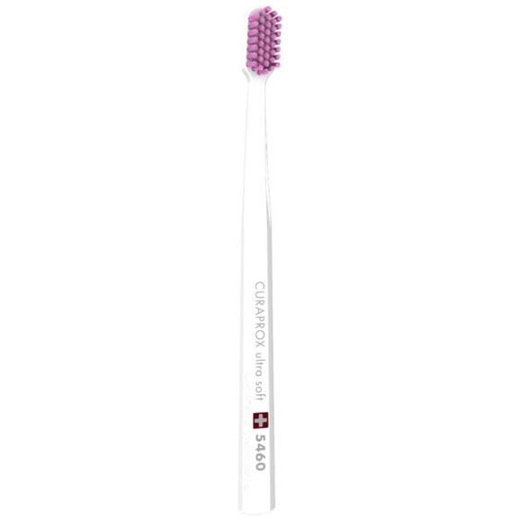 Curaprox CS 5460 Ultra Soft Toothbrush 1 Τεμάχιο - Λευκό/ Ροζ