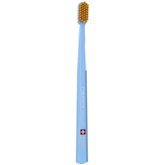 Curaprox CS 5460 Ultra Soft Toothbrush 1 Τεμάχιο - Γαλάζιο/ Πορτοκαλί