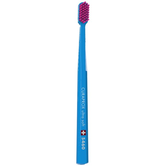 Curaprox CS 5460 Ultra Soft Toothbrush 1 Τεμάχιο - Μπλε/ Φούξια
