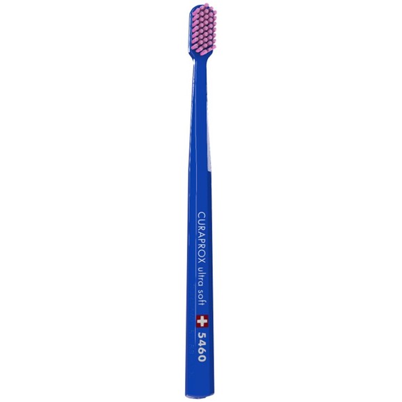 Curaprox CS 5460 Ultra Soft Toothbrush 1 Τεμάχιο - Σκούρο Μπλε/ Ροζ