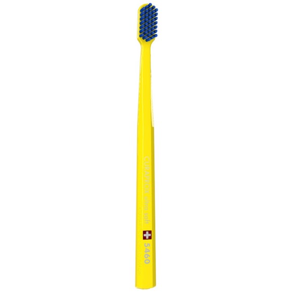 Curaprox CS 5460 Ultra Soft Toothbrush 1 Τεμάχιο - Κίτρινο/ Μπλε