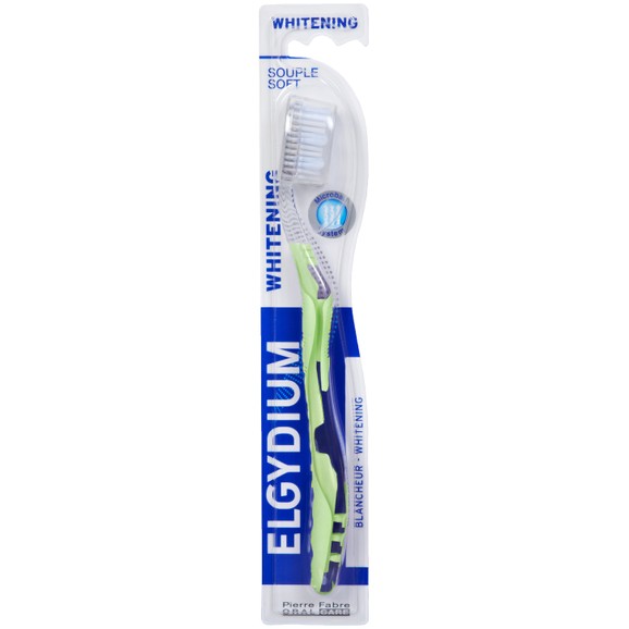 Elgydium Whitening Soft Toothbrush 1 Τεμάχιο - Πράσινο