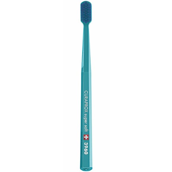 Curaprox CS 3960 Super Soft Toothbrush 1 Τεμάχιο - Πετρόλ/ Μπλε