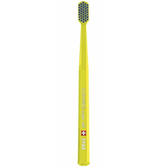 Curaprox CS 3960 Super Soft Toothbrush 1 Τεμάχιο - Κίτρινο/ Μπλε