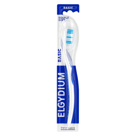 Elgydium Basic Toothbrush Soft 1 Τεμάχιο - Μπλε